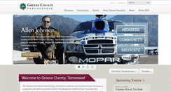 Desktop Screenshot of greenecountypartnership.com